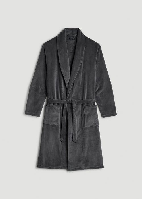 Robe for Tall Men in Charcoal