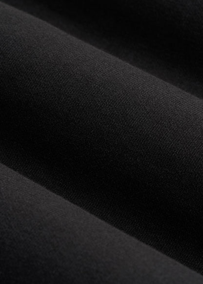 Tech-Knit Long Track Jacket for Tall Men in Black