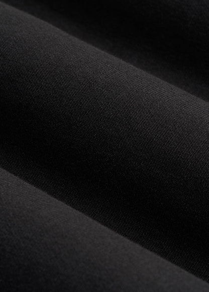 Tech-Knit Long Track Jacket for Tall Men in Black