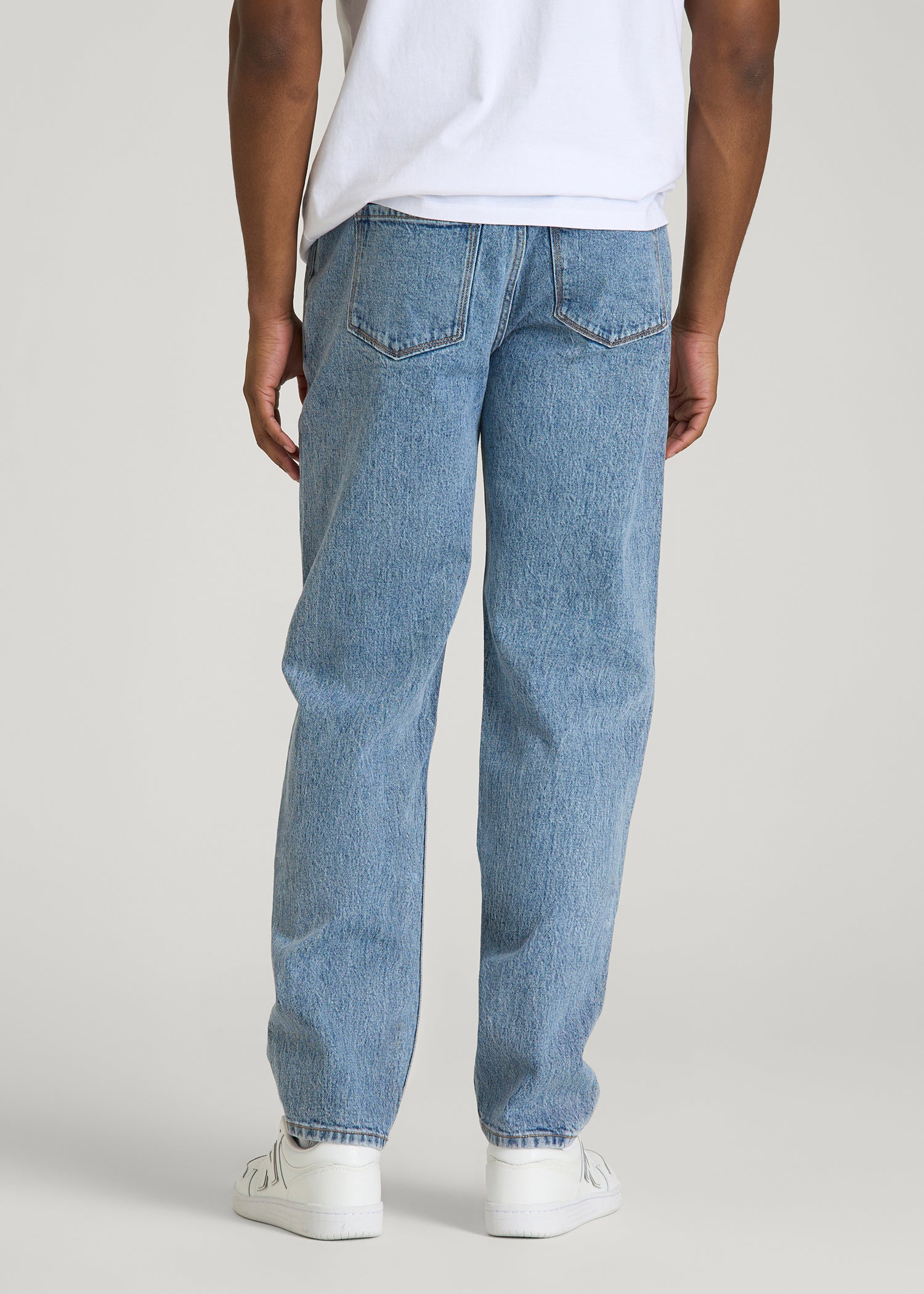 Milo Relaxed Tapered Fit Jeans for Tall Men | American Tall