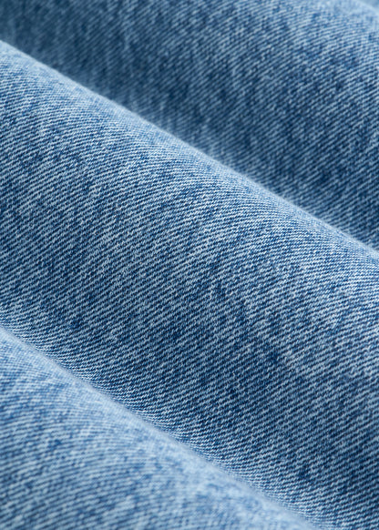 MILO Relaxed Tapered Fit Jeans for Tall Men in Perfect Blue