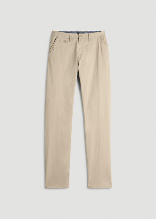 Mason RELAXED Chinos for Tall Men in Desert Khaki