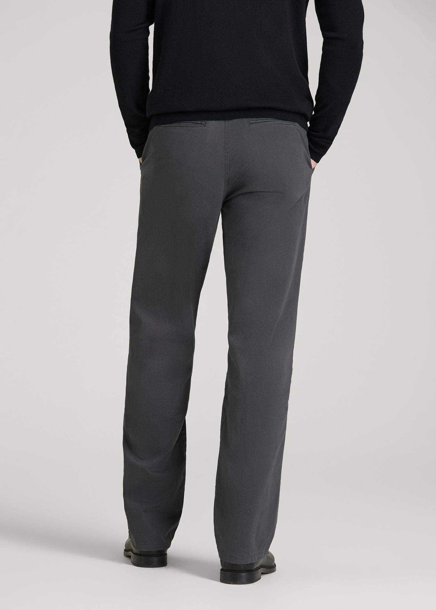 Mason RELAXED Chinos for Tall Men in Iron Grey