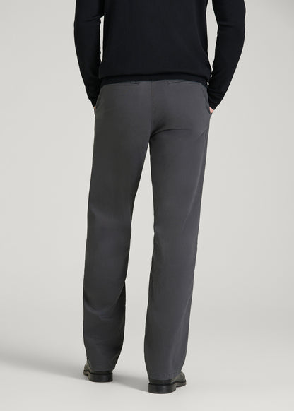 Mason RELAXED Chinos for Tall Men in Iron Grey