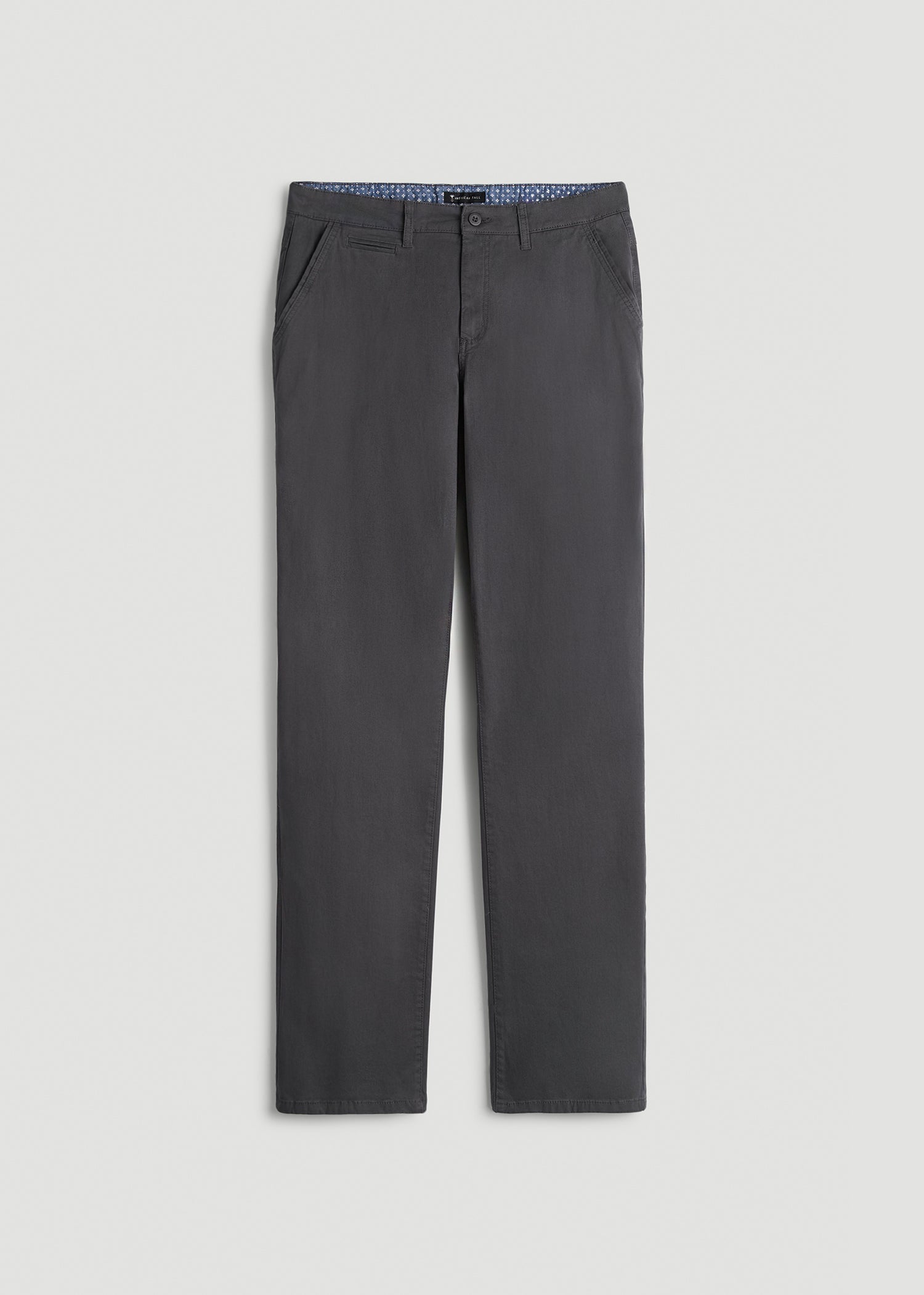 Mason RELAXED Chinos for Tall Men in Iron Grey