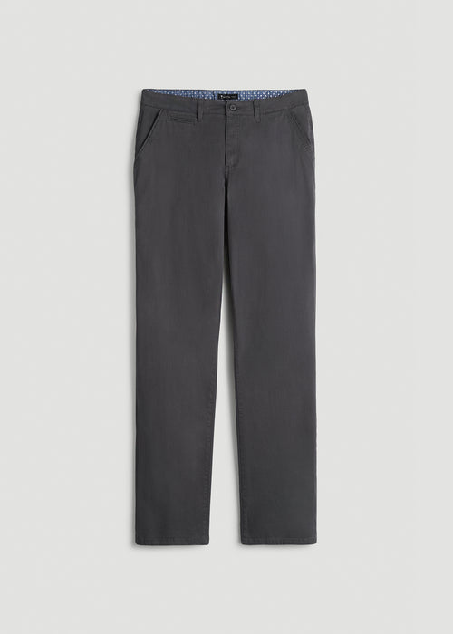 Mason RELAXED Chinos for Tall Men in Iron Grey