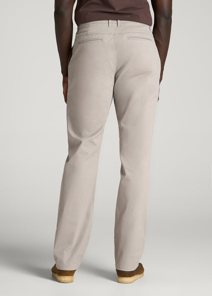 Mason Relaxed Fit Chinos for Tall Men in Moon Rock