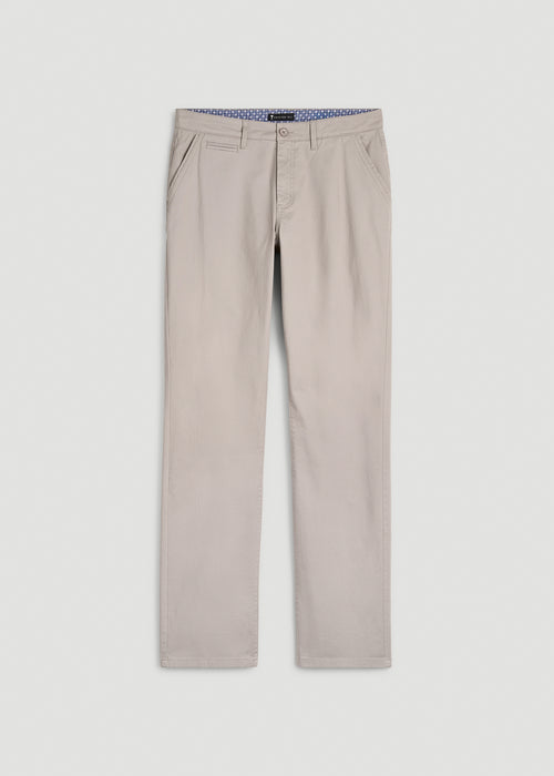 Mason Relaxed Fit Chinos for Tall Men in Moon Rock