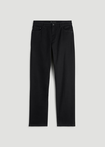 Mason Relaxed Fit Jeans for Tall Men in Optimum Black