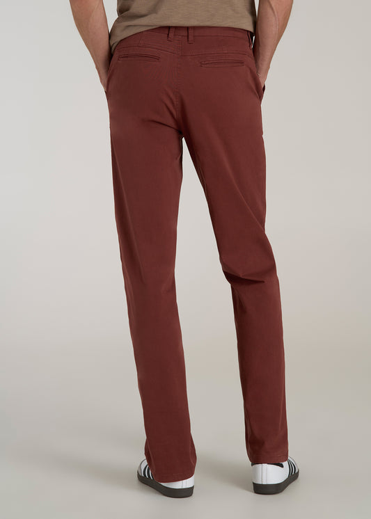 Mason RELAXED Chinos in Intense Rust - Pants for Tall Men