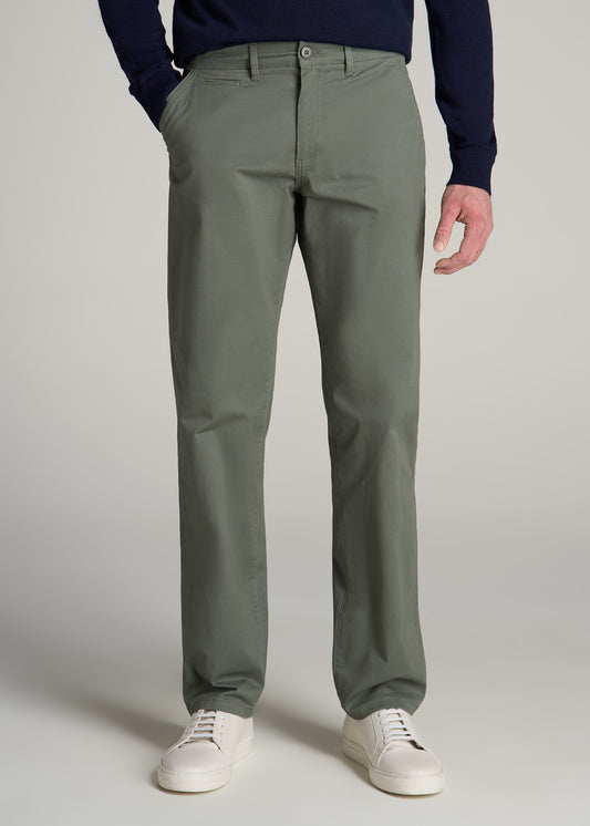 Inseam of Pants: Men's Tall Five Pocket Fatigue Green Pant – American Tall