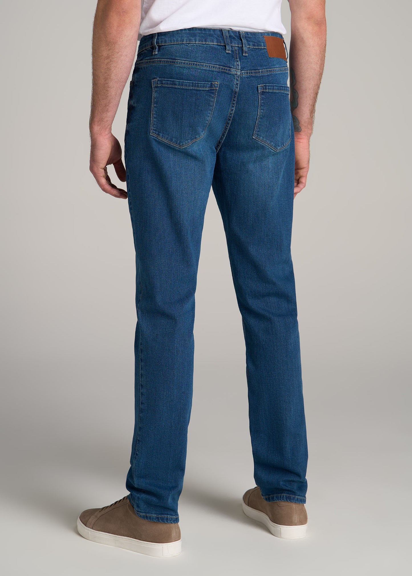 Mason RELAXED Jeans for Tall Men in Signature Fade
