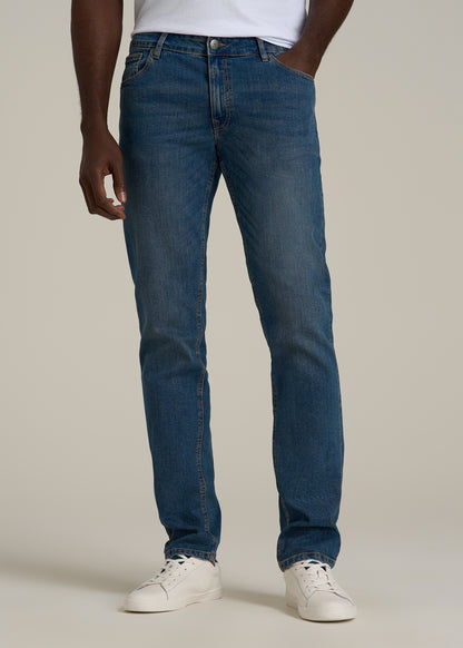 Carman TAPERED Jeans for Tall Men in Worn Blue
