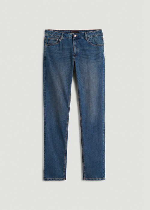 Carman TAPERED Jeans for Tall Men in Worn Blue