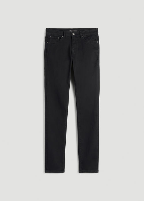 Dylan Slim Fit Jeans for Tall Men in Black