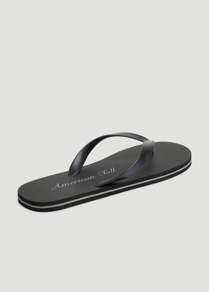 Men's Flip-Flop in Black/Grey