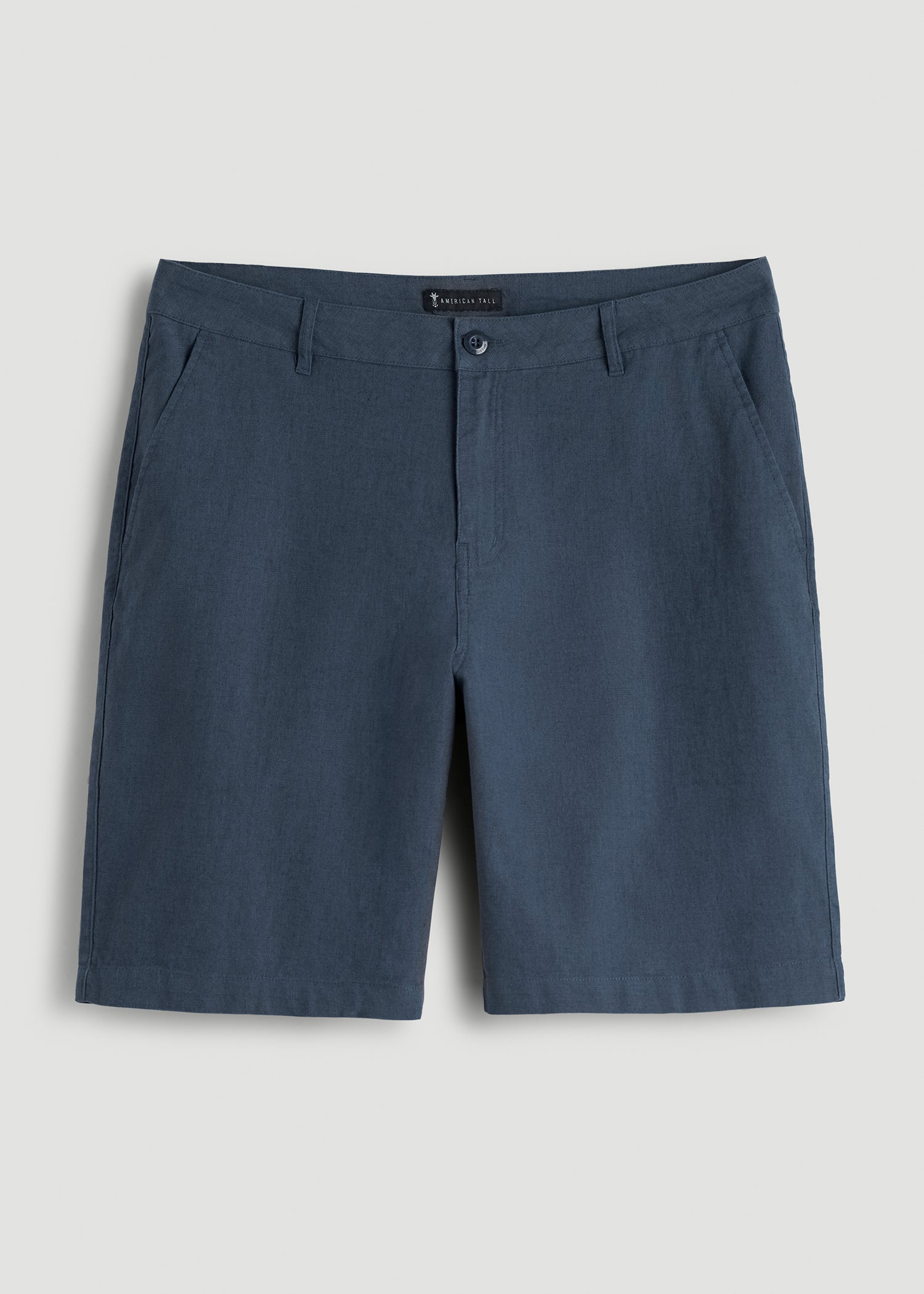 Chambray Linen Shorts For Tall Men | American Tall