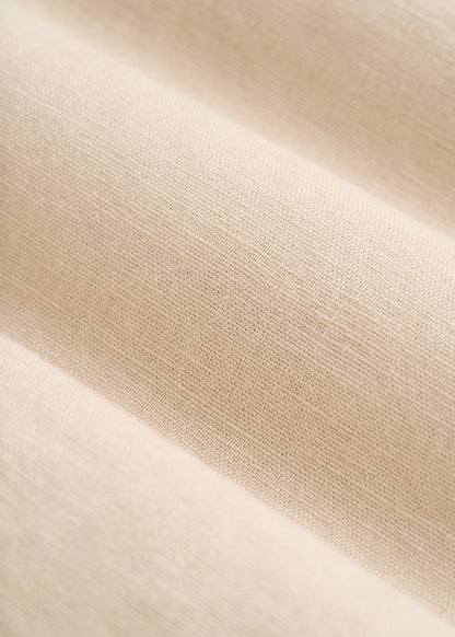 Linen Shorts For Tall Men in Sandstone