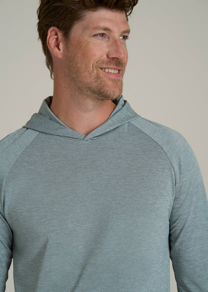 A.T. Performance Training Hoodie for Tall Men in Trooper Space Dye