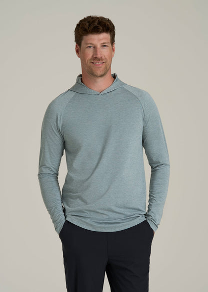 A.T. Performance Training Hoodie for Tall Men in Trooper Space Dye