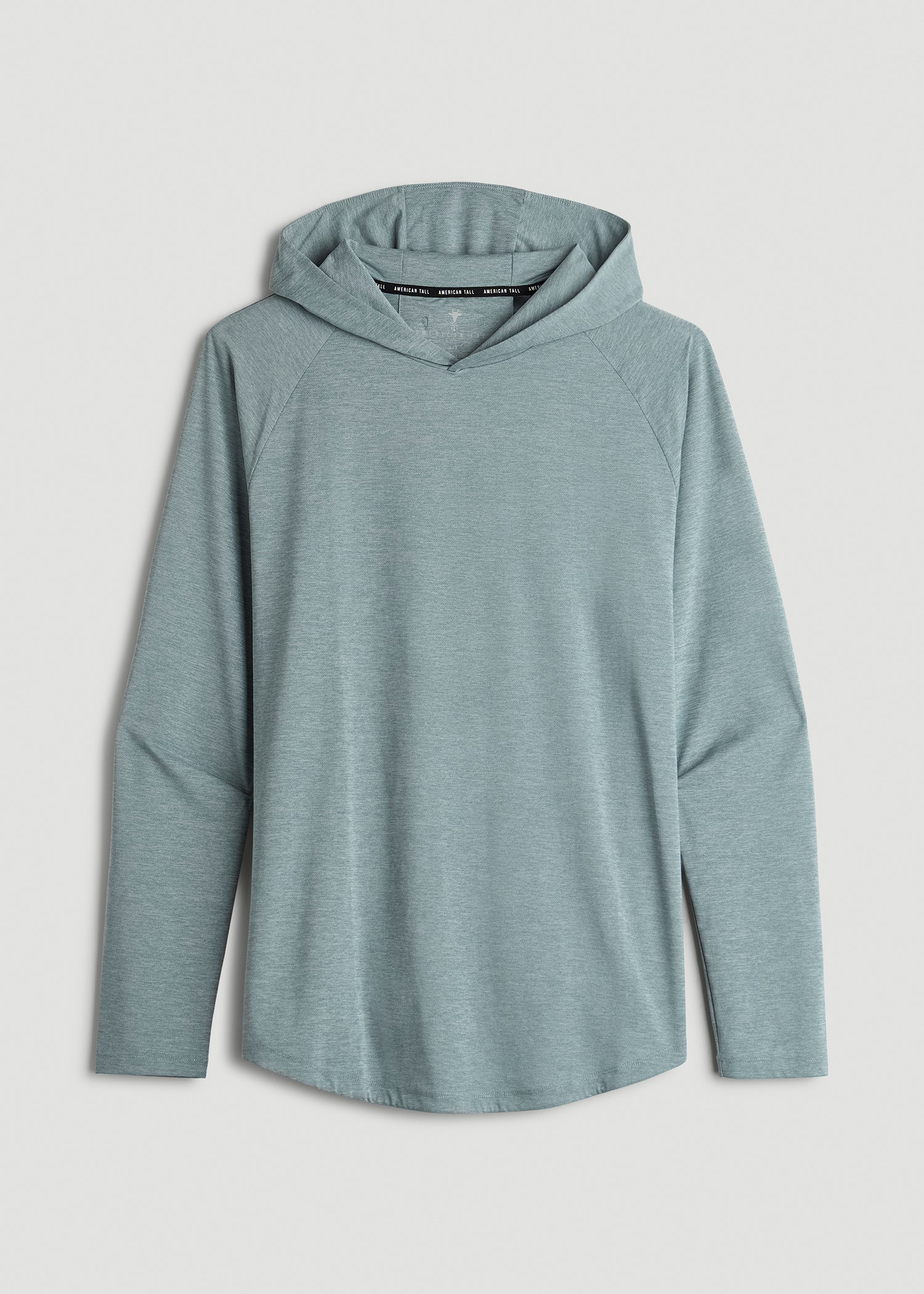 A.T. Performance Training Hoodie for Tall Men in Trooper Space Dye