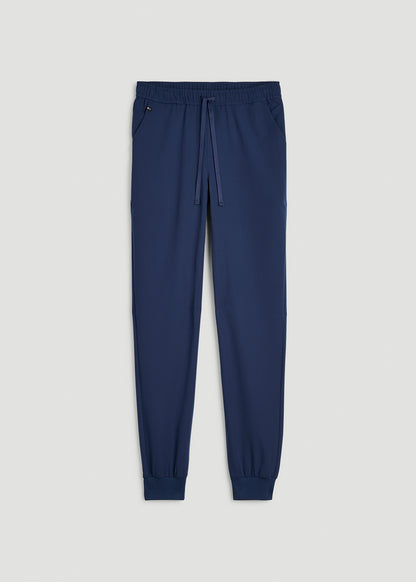 Scrub Joggers for Tall Men in Navy Blue