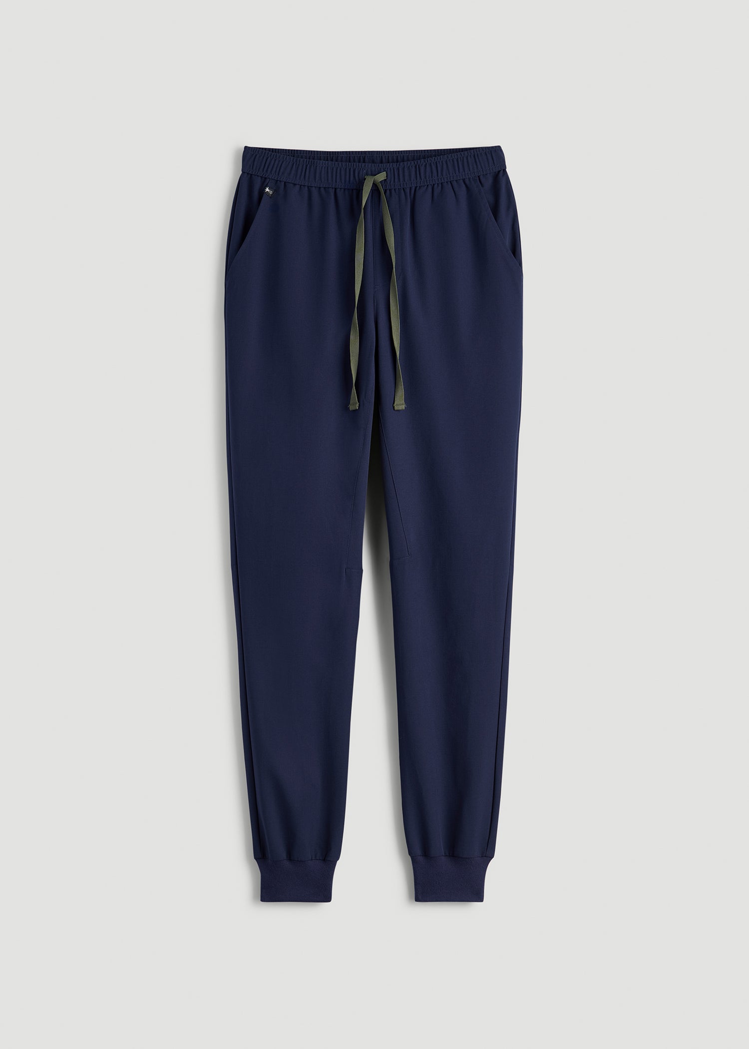 Scrub Joggers for Tall Men in Patriot Blue
