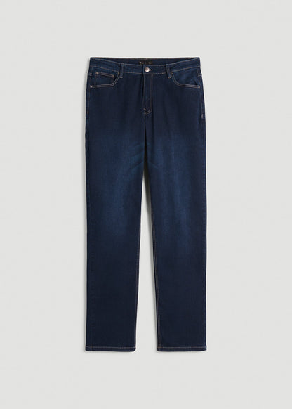 Mason Relaxed Fit Jeans for Tall Men in Blue Steel
