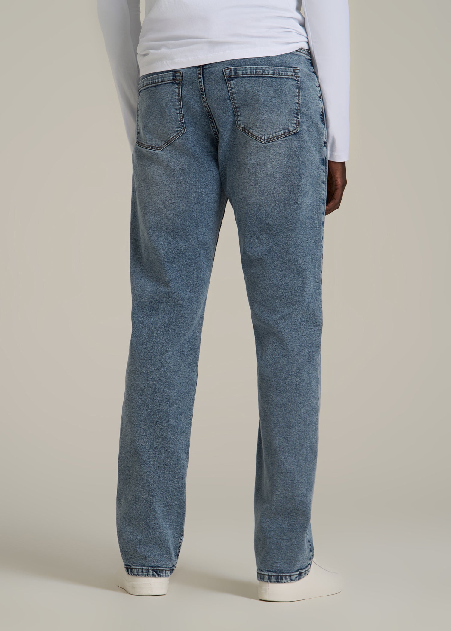 Mason RELAXED Jeans for Tall Men in Vintage Faded Blue