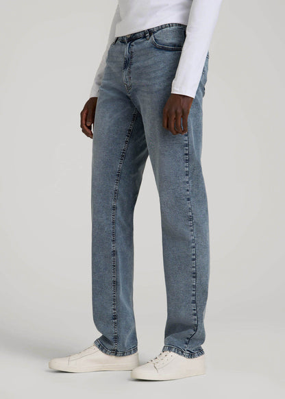 Mason Relaxed Fit Jeans for Tall Men in Vintage Faded Blue