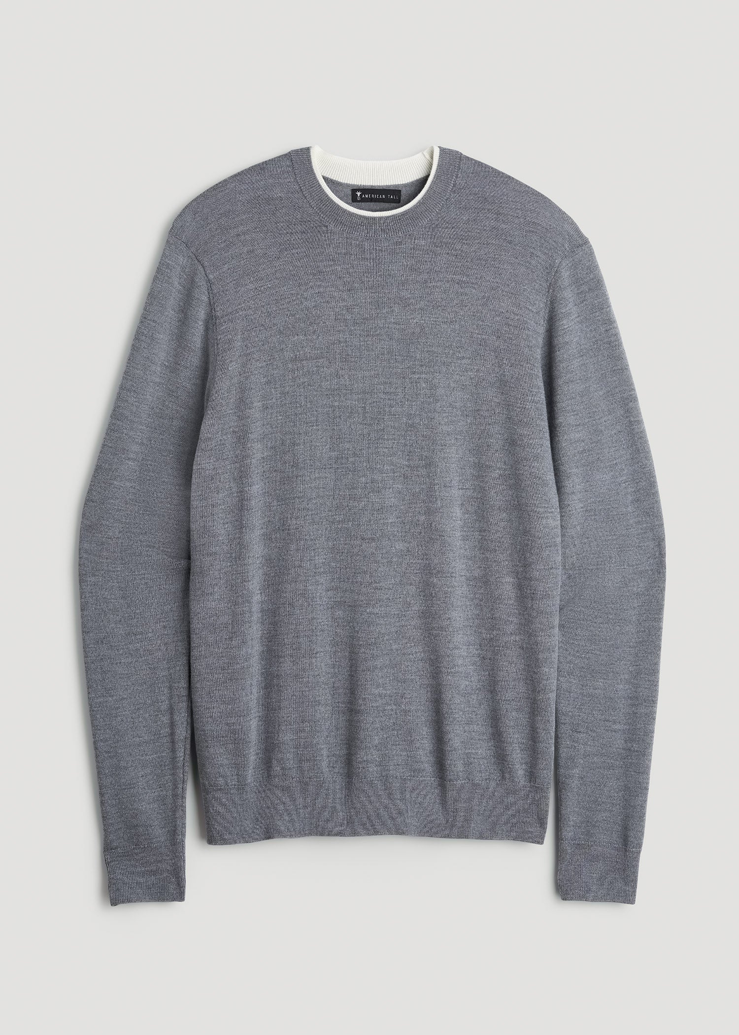 トップス ennoy MERINO WOOL SWEATER (MIX GRAY) L ENNOY MERINO WOOL SWEATER (MIX GRAY) L Grey Merino Quarter