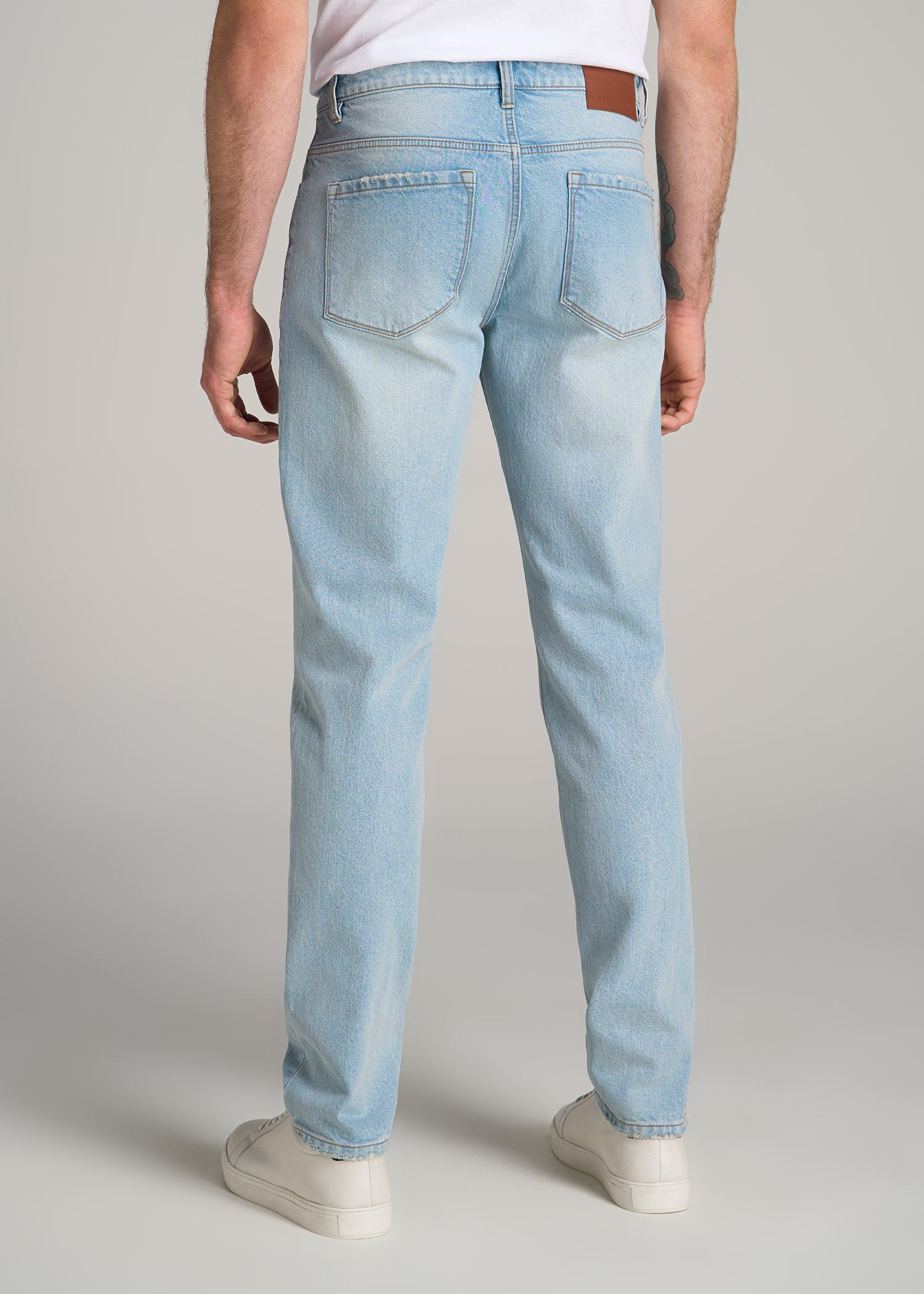 Milo Relaxed Tapered Fit Jeans for Tall Men | American Tall