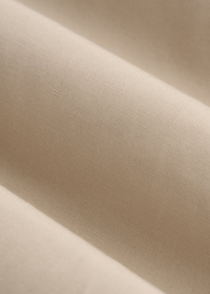 Relaxed Trench Coat for Tall Women in Light Khaki