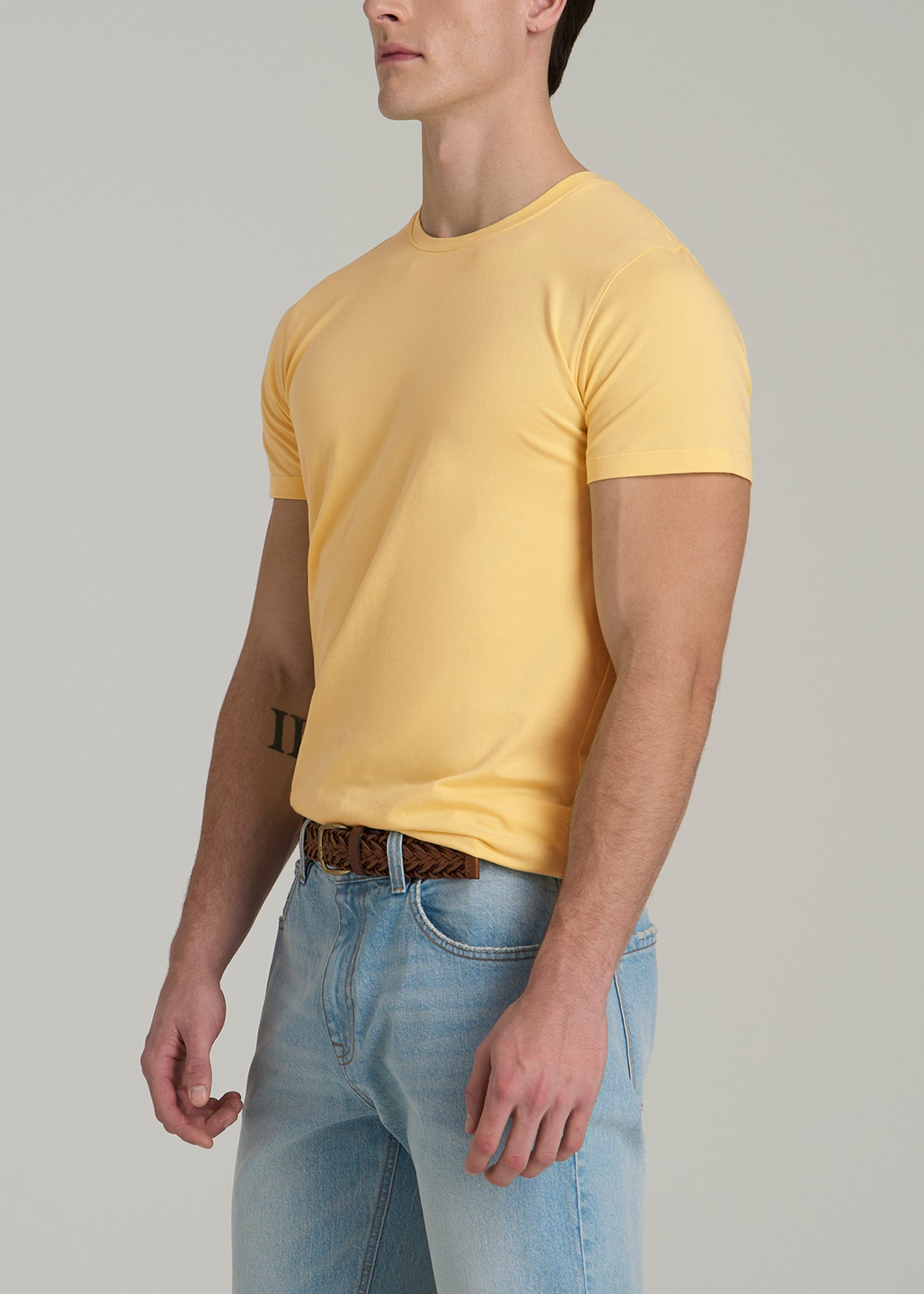 Stretch Cotton T-Shirt for Tall Men | American Tall