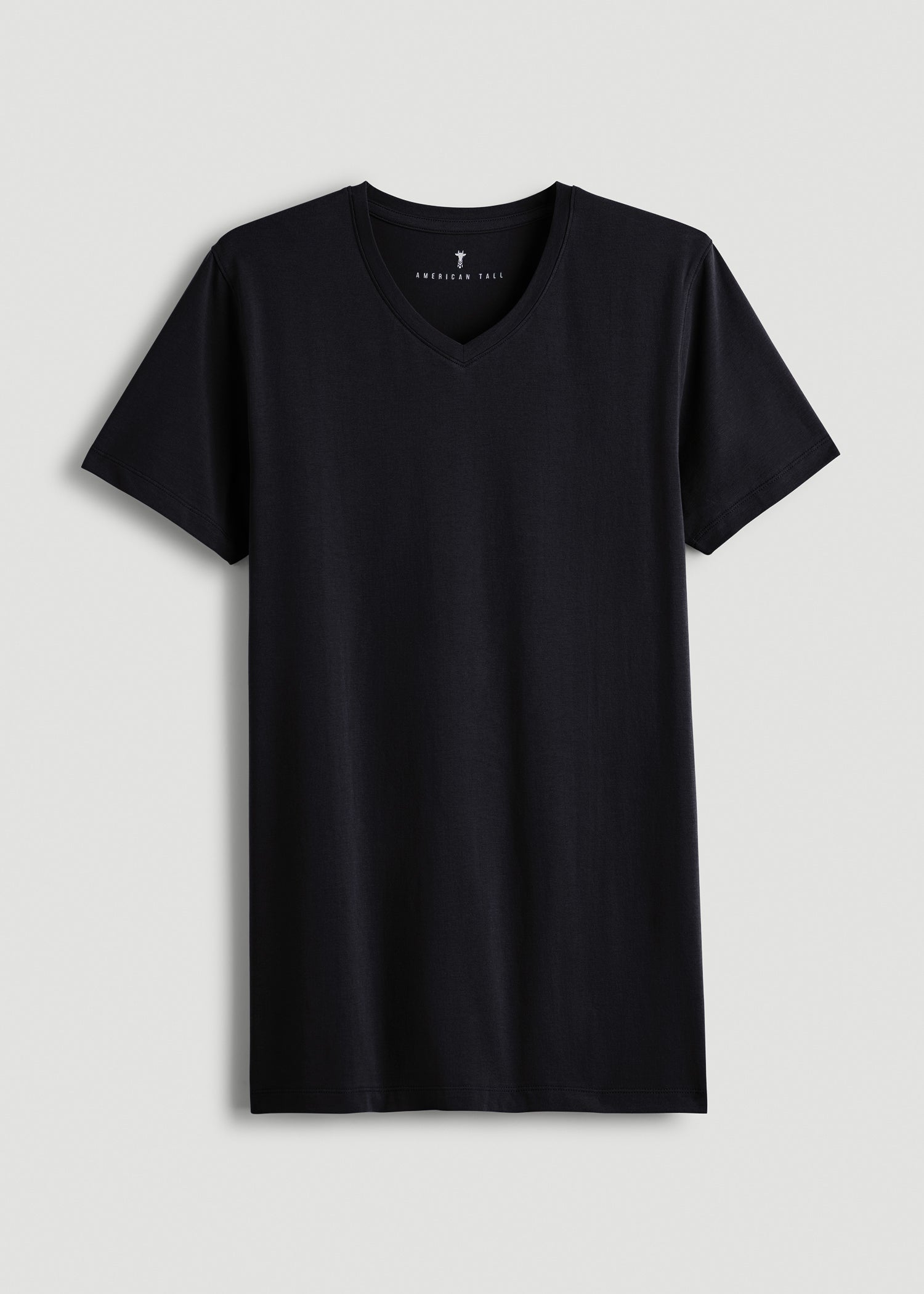 The Essential MODERN-FIT V-Neck Tee for Tall Men in Black