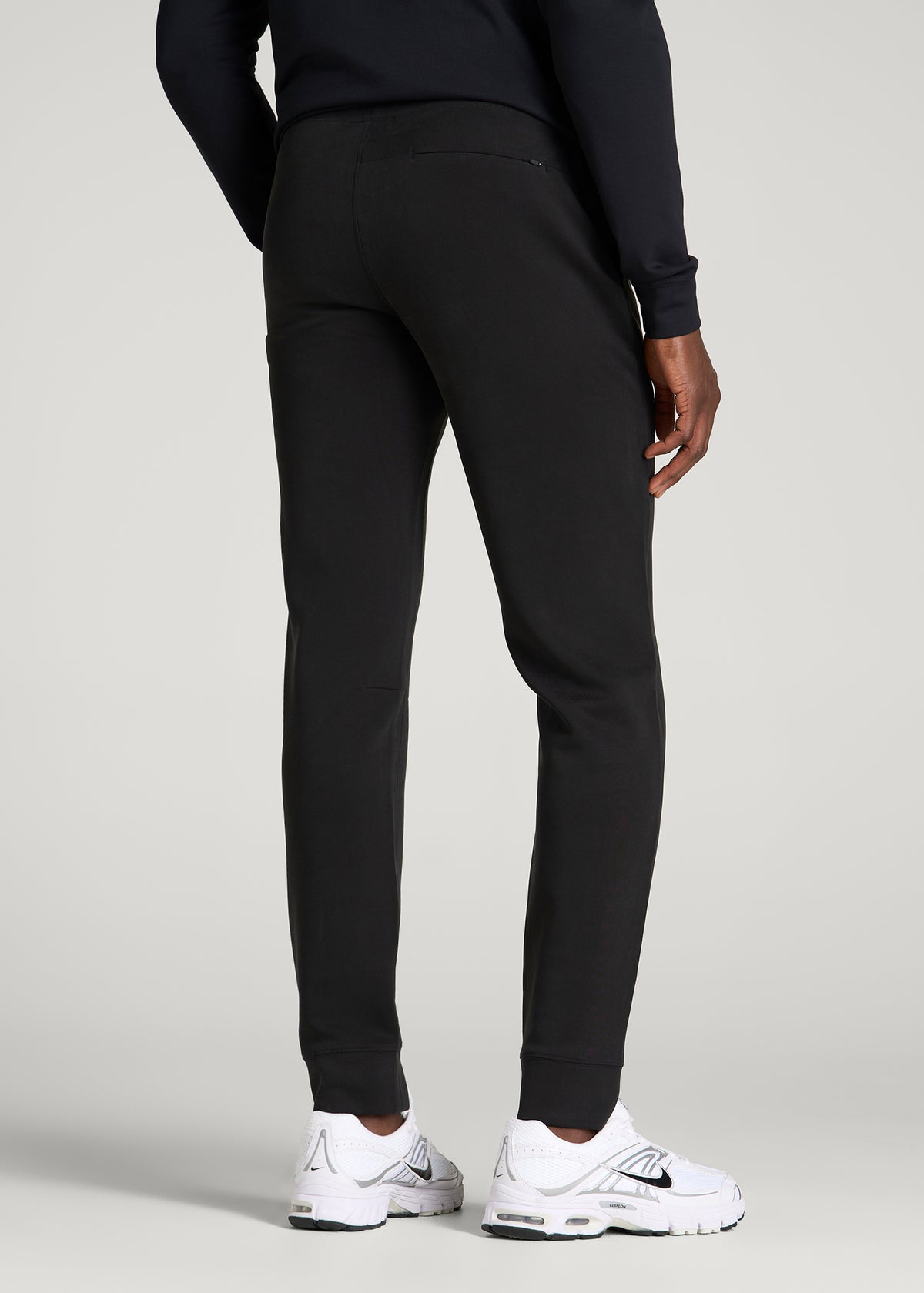 Neo Stretch Performance Joggers for Tall Men in Black