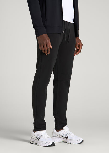 Neo Stretch Performance Joggers for Tall Men in Black