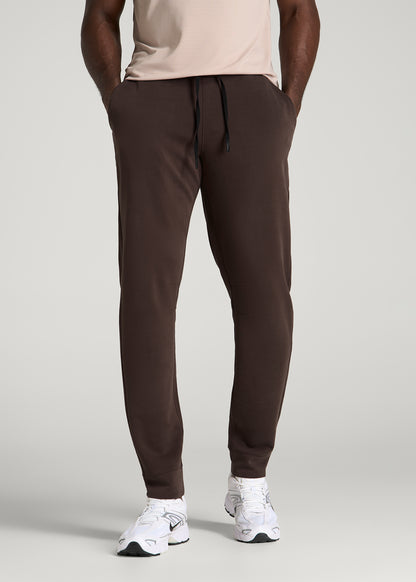 Neo Stretch Performance Joggers for Tall Men in Espresso