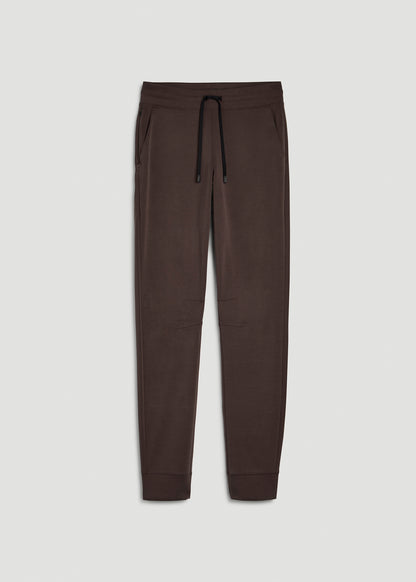 Neo Stretch Performance Joggers for Tall Men in Espresso