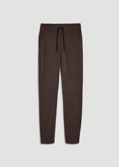 Neo Stretch Performance Joggers for Tall Men in Espresso