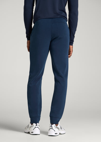 Neo Stretch Performance Joggers for Tall Men in Navy Blue