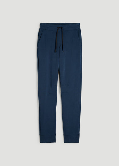 Neo Stretch Performance Joggers for Tall Men in Navy Blue