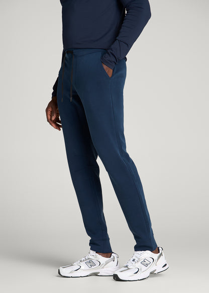 Neo Stretch Performance Joggers for Tall Men in Navy Blue