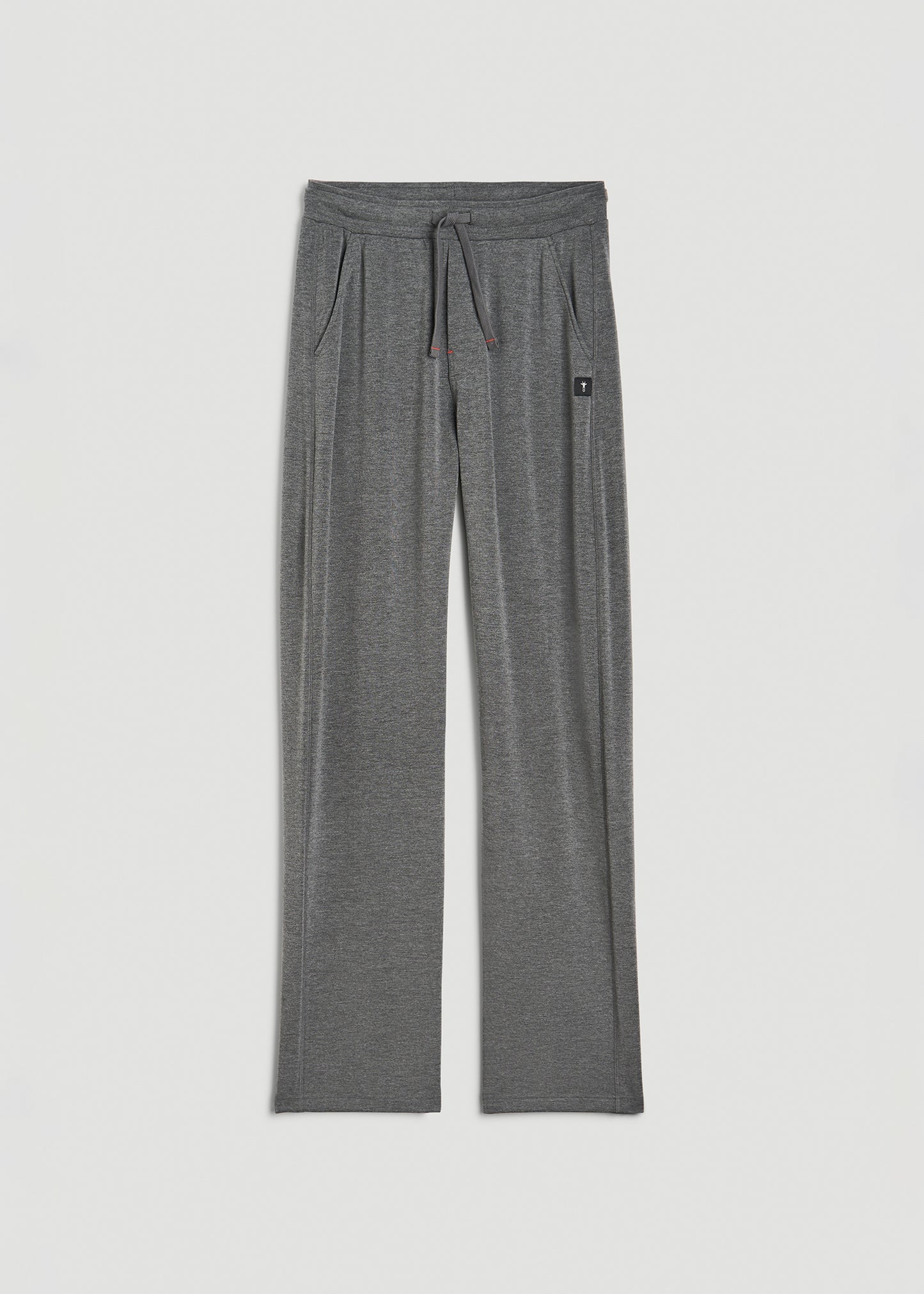 Open Bottom Tall Men's Pajama Pants in Charcoal Mix