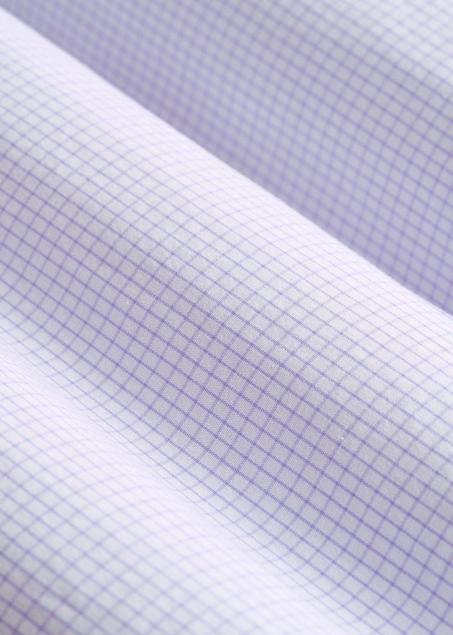 Oskar Easy Care Dress Shirt for Tall Men in Iris Mini Check Oskar Easy Care Dress Shirt for Tall Men in Iris Mini Check