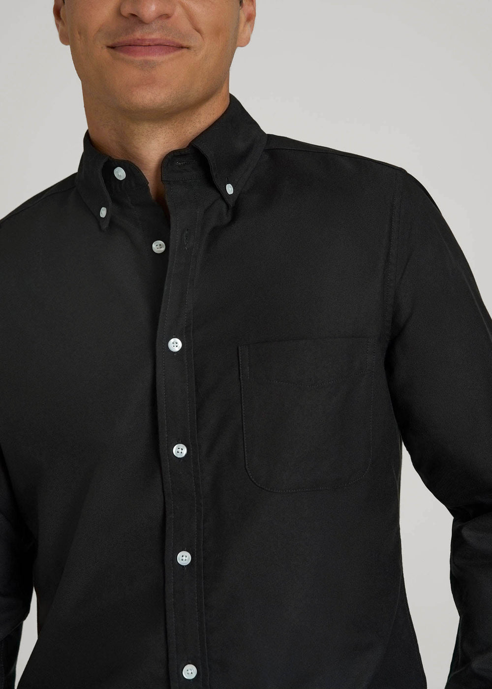 Oxford Cloth Button Down Shirt for Tall Men | American Tall