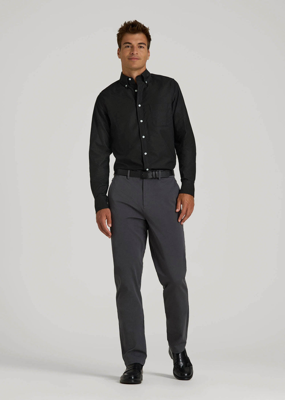 Oxford Cloth Button Down Shirt for Tall Men | American Tall