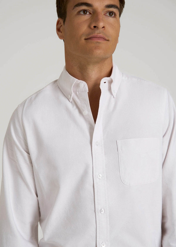 Oxford Cloth Button Down Shirt for Tall Men | American Tall