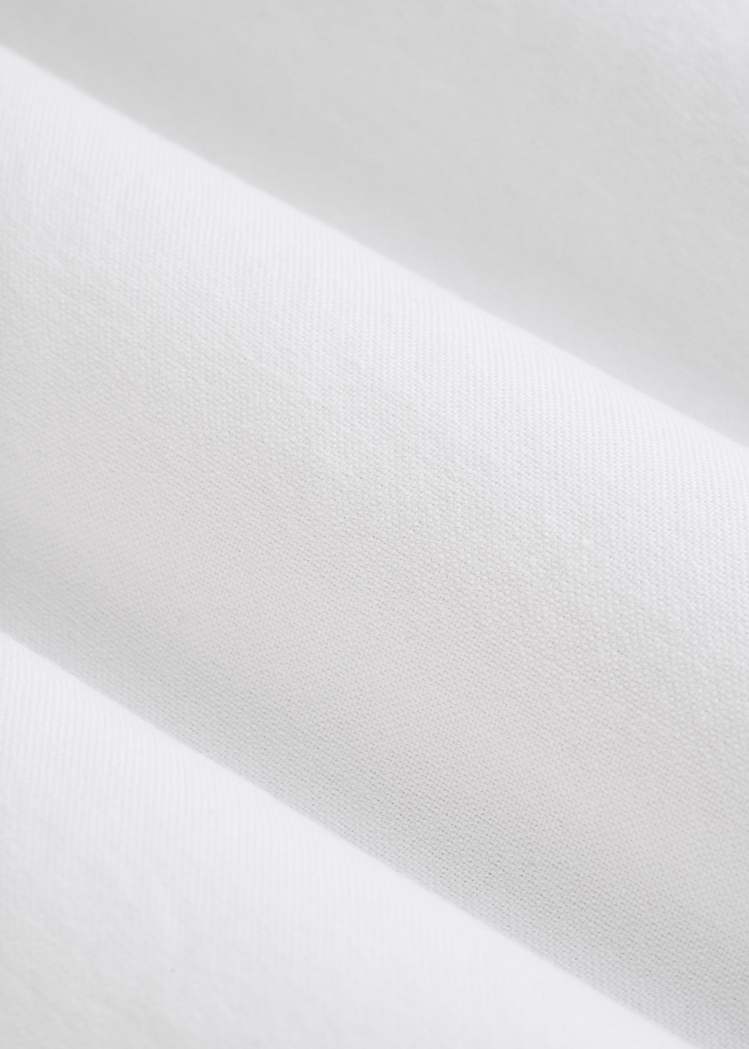 Oxford Cloth Button Down Shirt for Tall Men in Optic White