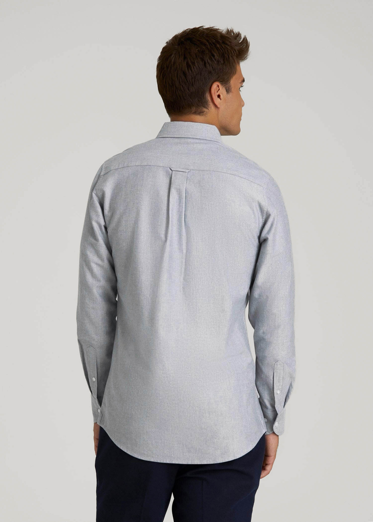 mens oxford dress shirts Men's Oxford Dress Shirts 3XL / Grey
